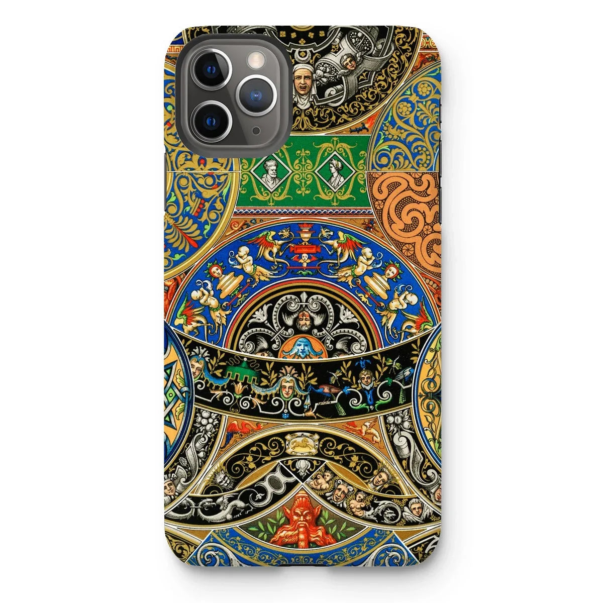 Renaissance Pattern - Auguste Racinet Iphone Case 11 Pro Max / Gloss Mobile Phone Cases