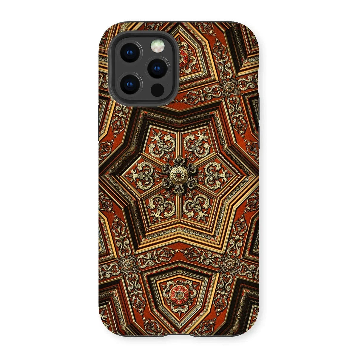 Renaissance Pattern - Auguste Racinet Iphone Case - 12 Pro / Gloss