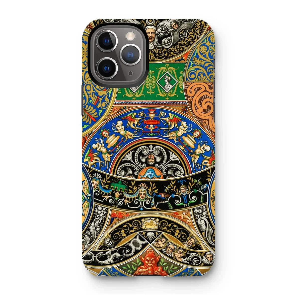 Renaissance Pattern - Auguste Racinet Iphone Case 11 Pro / Gloss Mobile Phone Cases