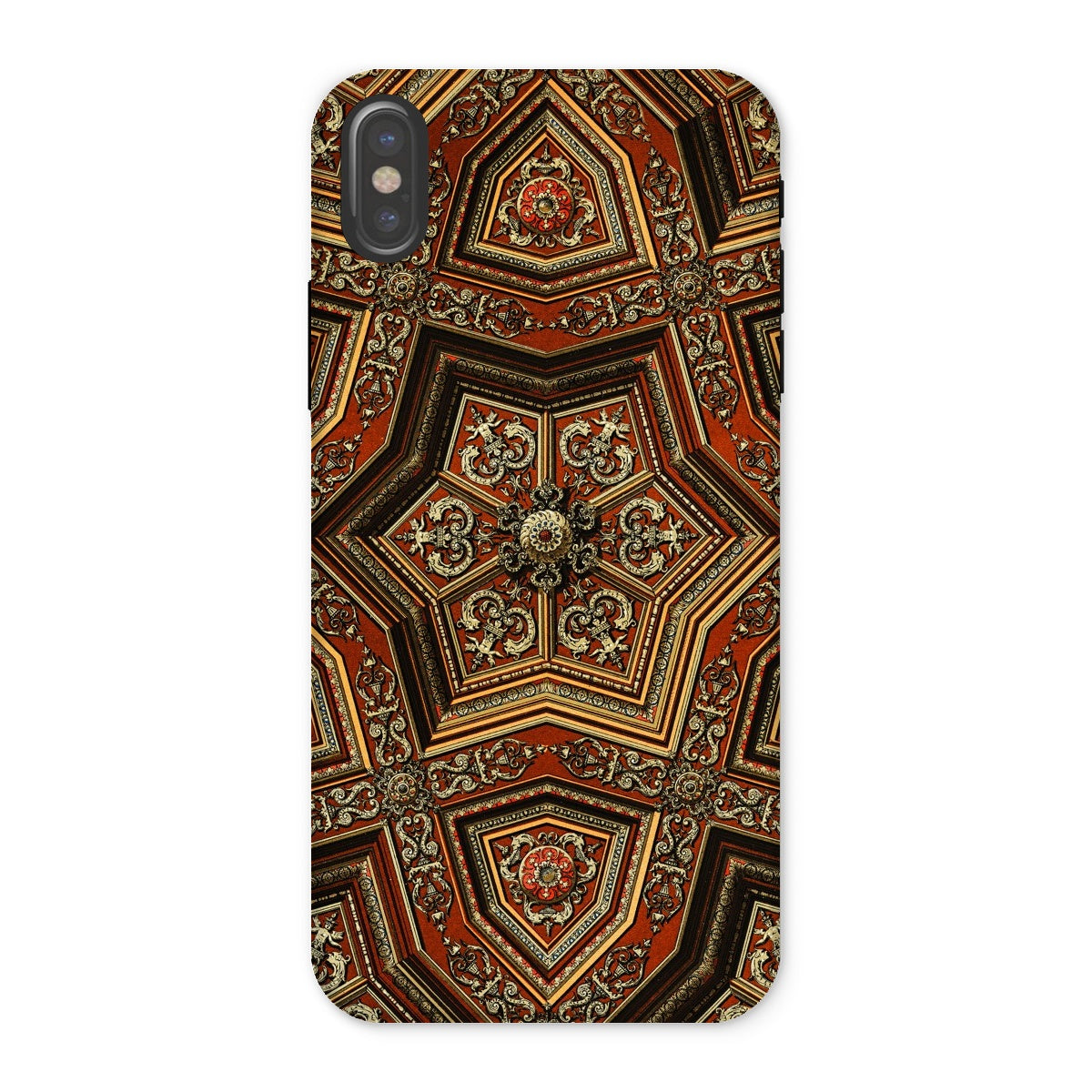 Renaissance Pattern Auguste Racinet Iphone Case, x / Matte, Ornate Phone Case Intricate Geometric Floral Patterns Rich