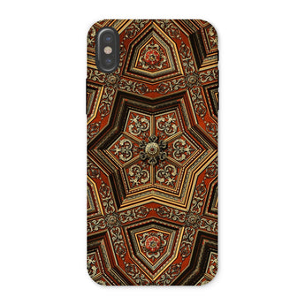 Renaissance Pattern - Auguste Racinet Iphone Case x / Matte Ornate Phone Case Intricate Geometric Floral Patterns Rich Auguste Racinet
