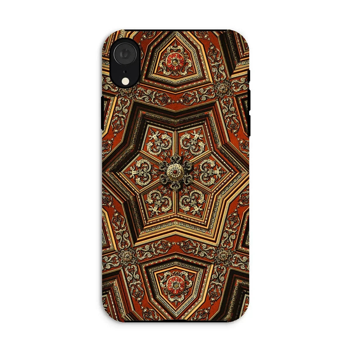 Renaissance Pattern - Auguste Racinet Iphone Case, Xr / Gloss, Ornate Phone Case Intricate Geometric Floral Patterns Rich
