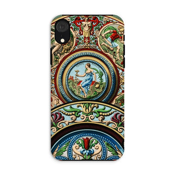 Renaissance Pattern - Auguste Racinet Iphone Case, Xr / Matte, Ornate Phone Case Intricate Renaissance-style Artwork Medallions