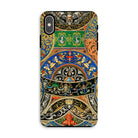 Renaissance Pattern Auguste Racinet Iphone Case, Xs Max / Matte, Ornate Phone Case Intricate Colorful Renaissance Style Artwork Patterns
