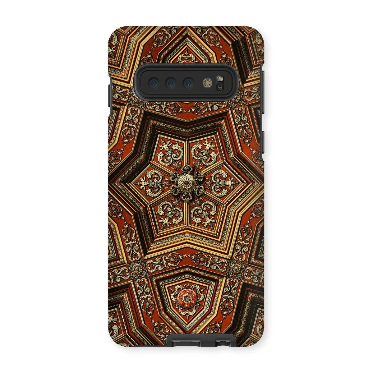 Renaissance Pattern By Auguste Racinet Tough Phone Case - Samsung Galaxy S10 / Gloss - Mobile Phone Cases - Aesthetic