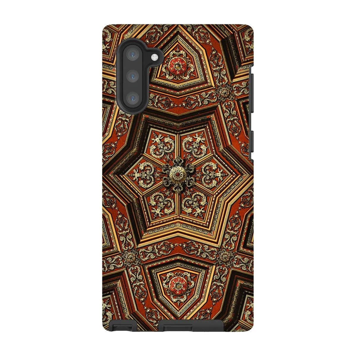 Renaissance Pattern By Auguste Racinet Tough Phone Case - Samsung Galaxy Note 10 / Gloss - Mobile Phone Cases