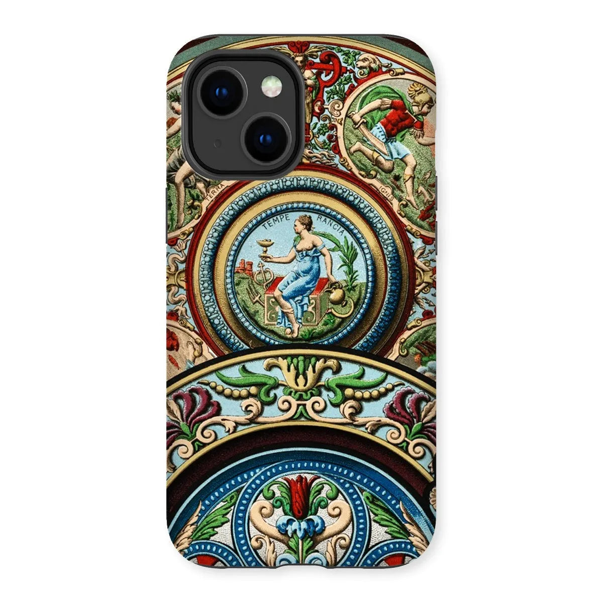 Renaissance Pattern By Auguste Racinet Tough Phone Case - Iphone 14 Plus / Matte - Aesthetic Art
