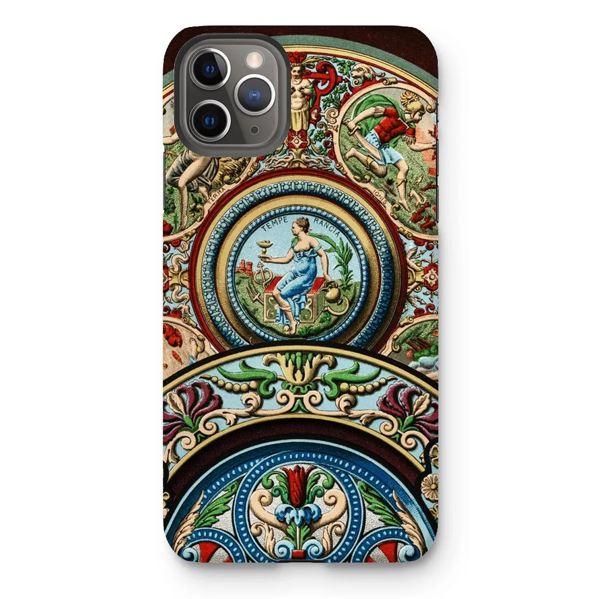 Renaissance Pattern By Auguste Racinet Tough Phone Case - Iphone 11 Pro Max / Matte - Aesthetic Art