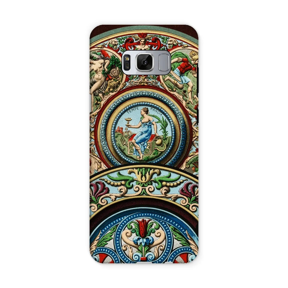 Renaissance Pattern By Auguste Racinet Tough Phone Case - Samsung Galaxy S8 / Matte - Aesthetic Art