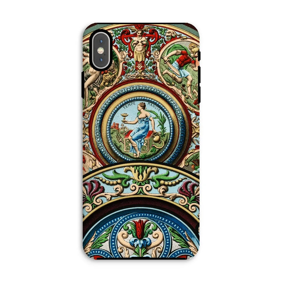 Renaissance Pattern By Auguste Racinet Tough Phone Case - Iphone Xs Max / Matte - Aesthetic Art