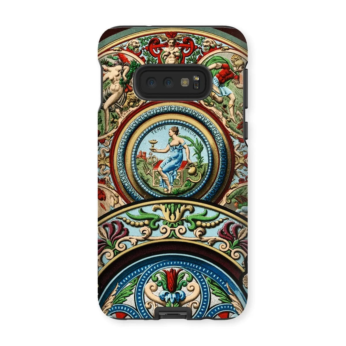 Renaissance Pattern By Auguste Racinet Tough Phone Case - Samsung Galaxy S10e / Matte - Aesthetic Art