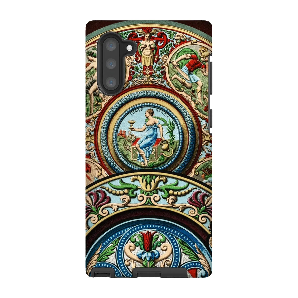 Renaissance Pattern By Auguste Racinet Tough Phone Case - Samsung Galaxy Note 10 / Matte - Aesthetic Art