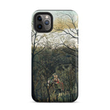 Rendezvous in the Forest - Henri Rousseau Iphone Case, 11 Pro Max / Matte, Phone Case Forest Scene
