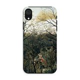 Rendezvous in the Forest - Henri Rousseau Iphone Case, Xr / Matte, Phone Case Forest Scene
