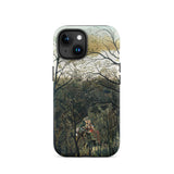 Rendezvous in the Forest - Henri Rousseau Phone Case Iphone 15 / Matte Iphone Case Forest Scene Henri Rousseau, Rousseau’s Emerald Hush,