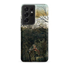 Rendezvous in the Forest Henri Rousseau Samsung Case, Galaxy S21 Ultra / Matte, Samsung Galaxy S21 Ultra Phone Case Classical Painting