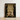 Black-framed Thai Gold Leaf Artwork Two Figures Ornate Spellbinding Temple Art, Traditional Mythology