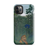 The Repast of the Lion - Henri Rousseau Custodia Iphone, 11 Pro Max / Lucido, Custodie per telefoni cellulari, Toby Leon