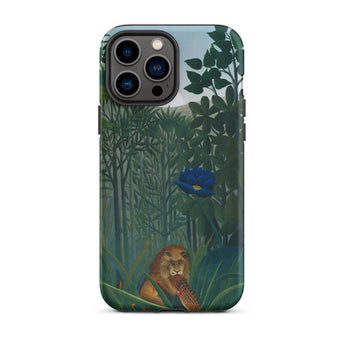 The Repast of the Lion - Henri Rousseau Custodia Iphone, 13 Pro Max / Opaco, Custodie per telefoni cellulari, Toby Leon