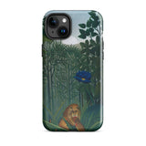 Il Pasto del Leone - Custodia Iphone Henri Rousseau, 15 Plus / Gloss, Custodie per telefoni cellulari, Toby Leon