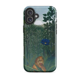 Il Pasto del Leone - Custodia Iphone Henri Rousseau, 16 Plus / Gloss, Custodie per telefoni cellulari, Toby Leon