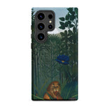 The Repast of the Lion - Henri Rousseau Phone Case, Samsung Galaxy S24 Ultra / Matte, Mobile Cases, Toby Leon