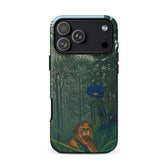 Iphone 17 Pro Max / Matte the Repast of Lion - Henri Rousseau Phone Case, Stitches Carnage, Palm Fronds Feathering Outward