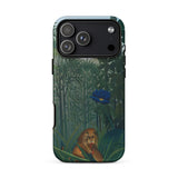 The Repast of the Lion - Henri Rousseau Phone Case Iphone 17 Pro Max / Matte Phone Case Detailed Illustration Lion Dense Green Foliage