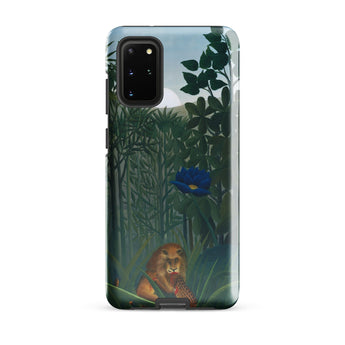 The Repast of the Lion - Henri Rousseau Phone Case Samsung Galaxy S20 Plus / Gloss Phone Case Jungle Scene Lion Lush Green Foliage Henri