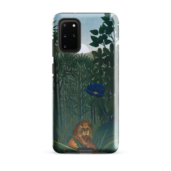 Il Banchetto del Leone - Custodia Samsung di Henri Rousseau, Galaxy S20 Plus / Lucida, Custodie per cellulari, Toby Leon