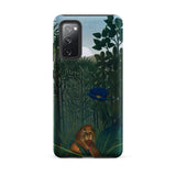 Il Banchetto del Leone - Custodia Samsung di Henri Rousseau, Galaxy S20 Fe / Opaca, Custodie per cellulari, Toby Leon