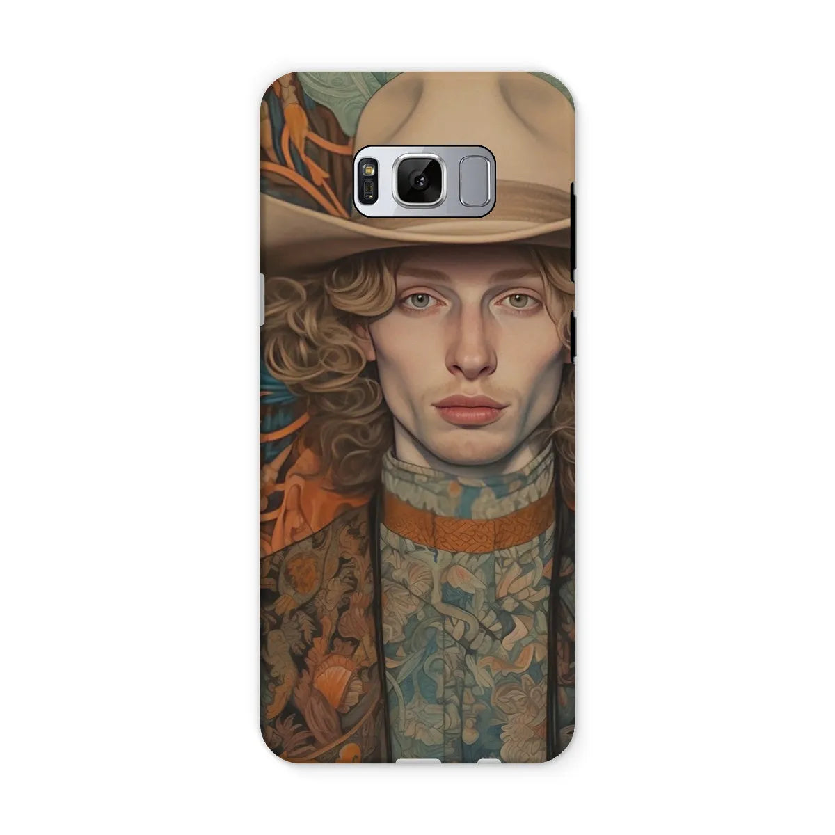 Reuben The Gay Cowboy - Dandy Gay Men Art Phone Case - Samsung Galaxy S8 / Matte - Mobile Phone Cases - Aesthetic Art