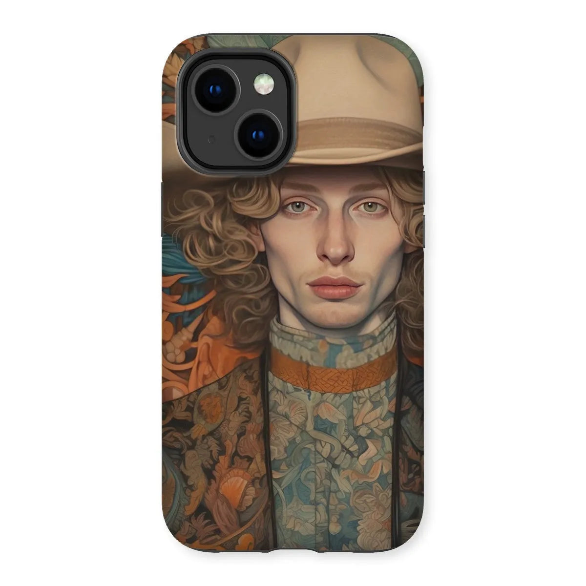 Reuben The Gay Cowboy - Dandy Gay Men Art Phone Case - Iphone 14 Plus / Matte - Mobile Phone Cases - Aesthetic Art