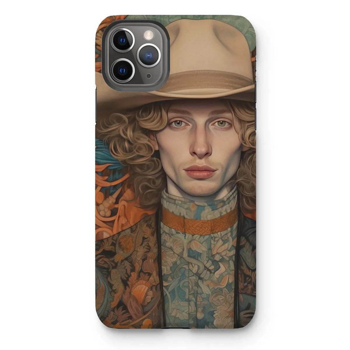 Reuben The Gay Cowboy - Dandy Gay Men Art Phone Case - Iphone 11 Pro Max / Matte - Mobile Phone Cases - Aesthetic Art