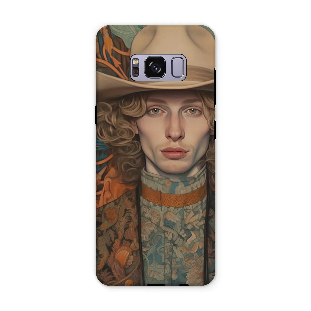 Reuben The Gay Cowboy - Dandy Gay Men Art Phone Case - Samsung Galaxy S8 Plus / Matte - Mobile Phone Cases - Aesthetic
