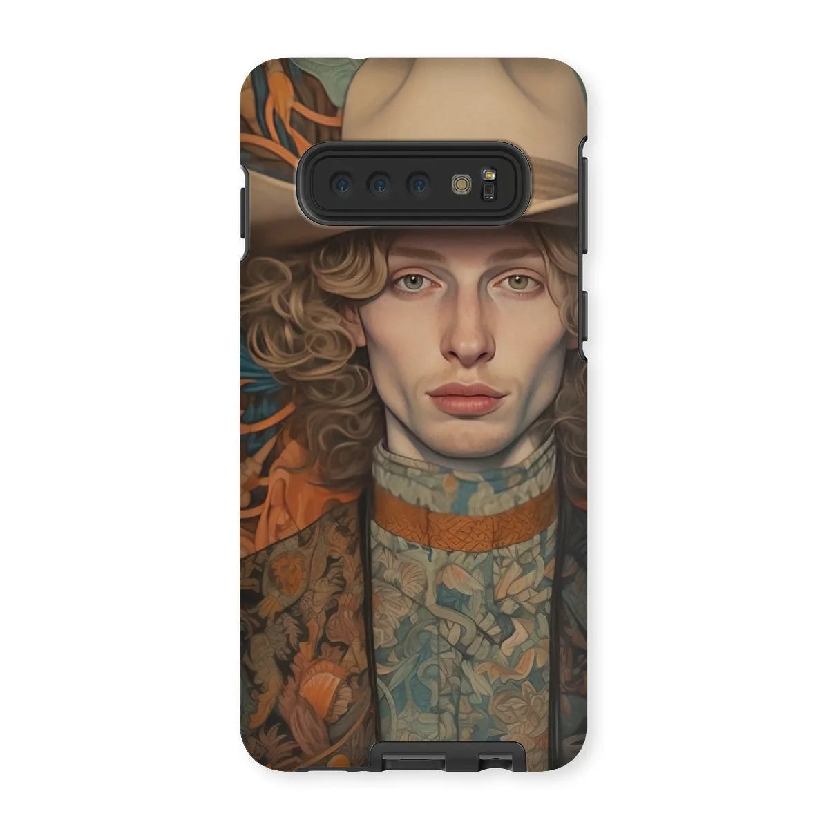 Reuben The Gay Cowboy - Dandy Gay Men Art Phone Case - Samsung Galaxy S10 / Matte - Mobile Phone Cases - Aesthetic Art
