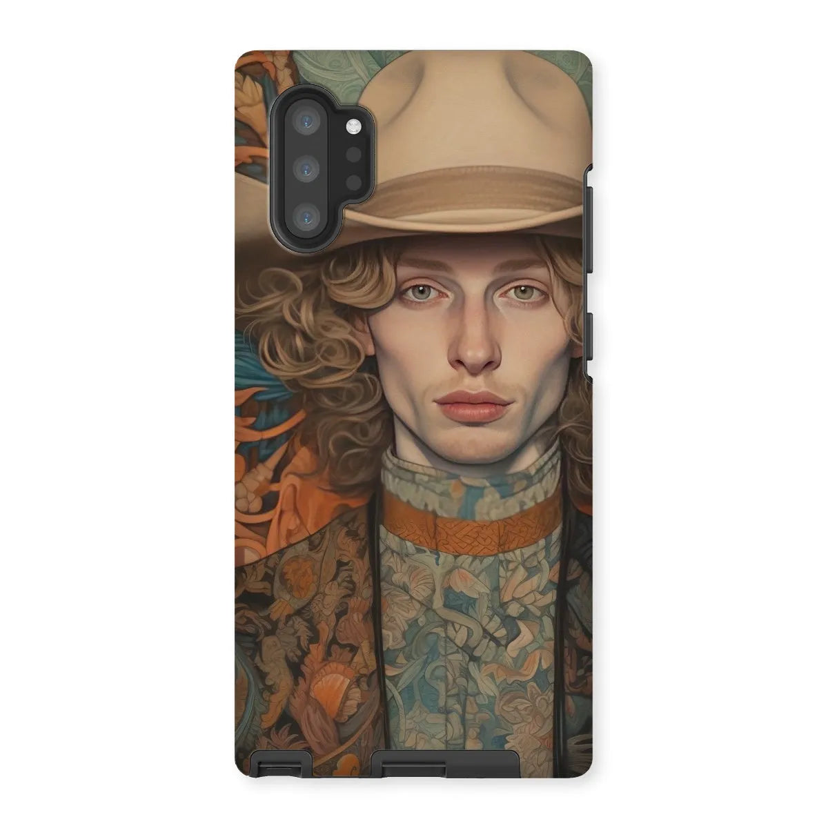 Reuben The Gay Cowboy - Dandy Gay Men Art Phone Case - Samsung Galaxy Note 10p / Matte - Mobile Phone Cases - Aesthetic