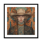 Reuben - Gay Redhead Cowboy Art Print