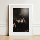 Reverie - Gay Circuit Party Aristocrats Art Print / Canvas, 12x16’’ / 31x41cm / White Frame / Matboard, Posters Prints & Visual Artwork,