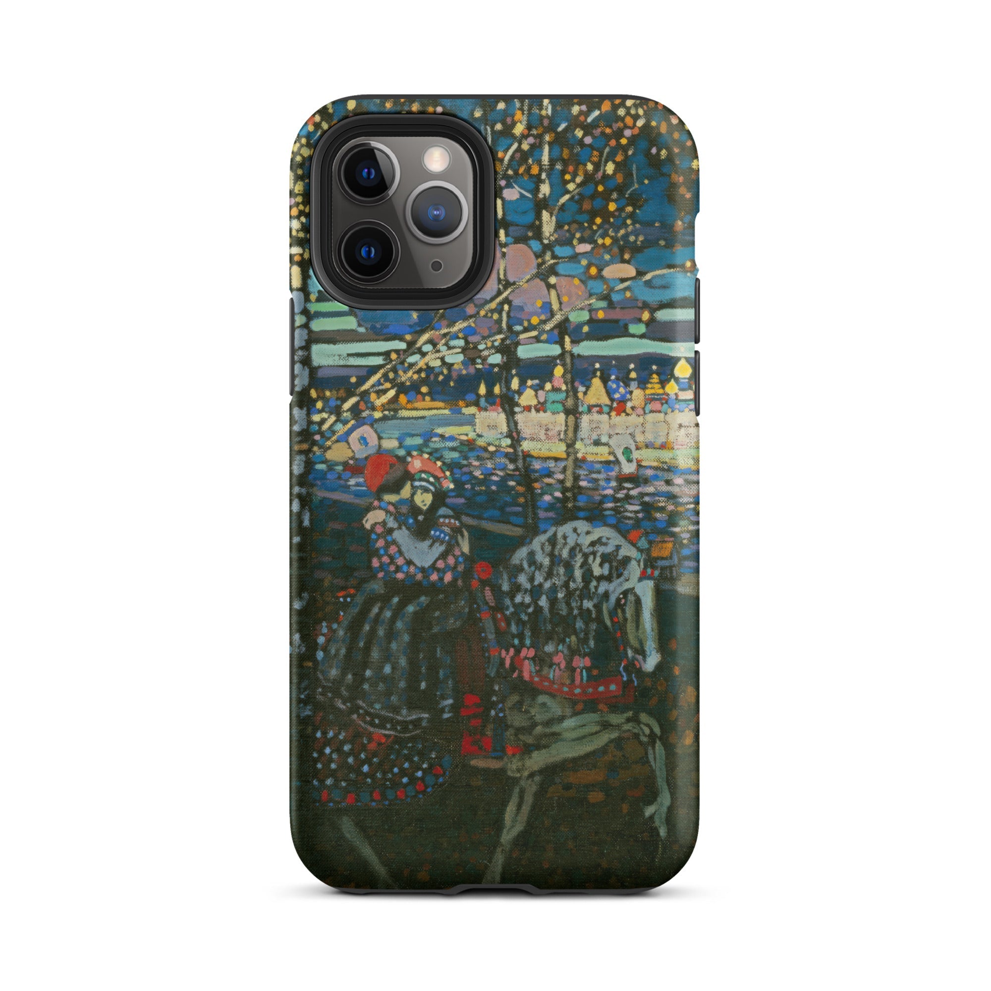 Riding Couple - Wassily Kandinsky Iphone Case, 11 Pro / Matte, Artistic Phone Case