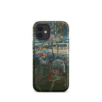Riding Couple - Wassily Kandinsky Iphone Case, 12 Mini / Matte, Artistic Phone Case