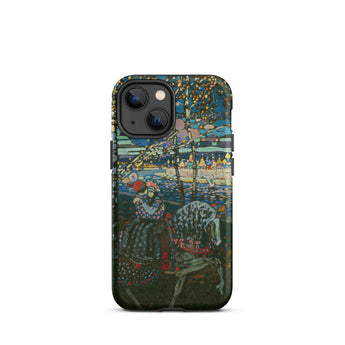 Riding Couple - Wassily Kandinsky Iphone Case, 13 Mini / Matte, Artistic Iphone Case