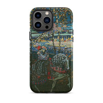 Riding Couple - Wassily Kandinsky Iphone Case, 13 Pro Max / Matte, Artistic Iphone Case