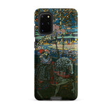 Riding Couple - Wassily Kandinsky Samsung Case, Galaxy S20 Plus / Matte, Smartphone Case Colorful Mosaic-like Painting Woman Horse Body