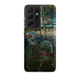 Riding Couple - Wassily Kandinsky Samsung Case, Galaxy S21 Fe / Matte, Smartphone Case Vibrant Abstract Painting Prominent Camera Module