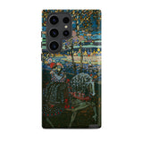Riding Couple - Wassily Kandinsky Samsung Case, Galaxy S23 Ultra / Matte, Black Phone Case Colorful Impressionistic Painting Night Scene