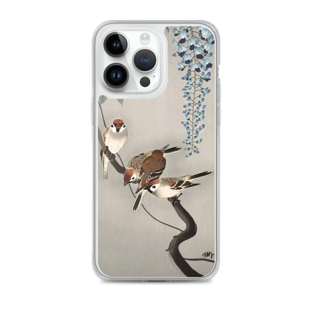 Casos de telefone de arte de pássaros de ohara koson: impressões japonesas de canela