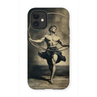 Ringleader - Gay Neoclassical Art Iphone Case, 12 Mini / Matte, Phone Case Vintage Photograph Male Dancer Motion