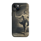 Ringleader - Gay Neoclassical Art Iphone Case, 15 Plus / Matte, Phone Case Muscular Man
