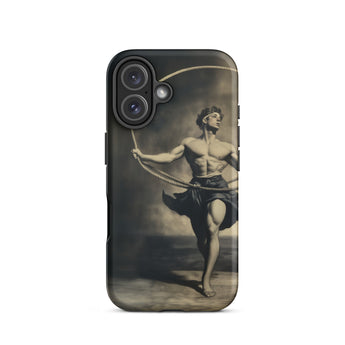 Ringleader - Gay Neoclassical Art Iphone Case, 16 / Matte, Phone Case Muscular Man